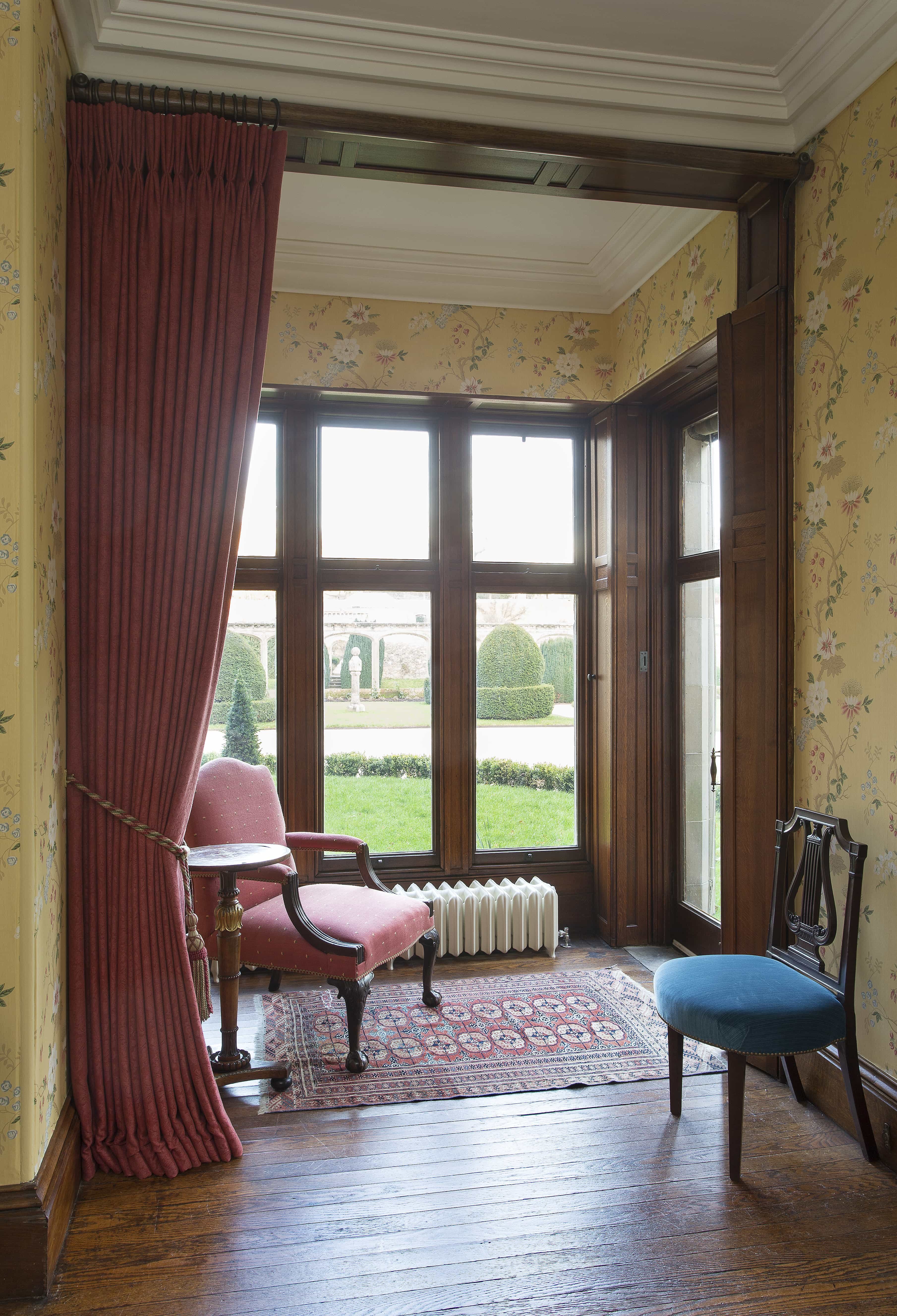 Drawing room garden doors