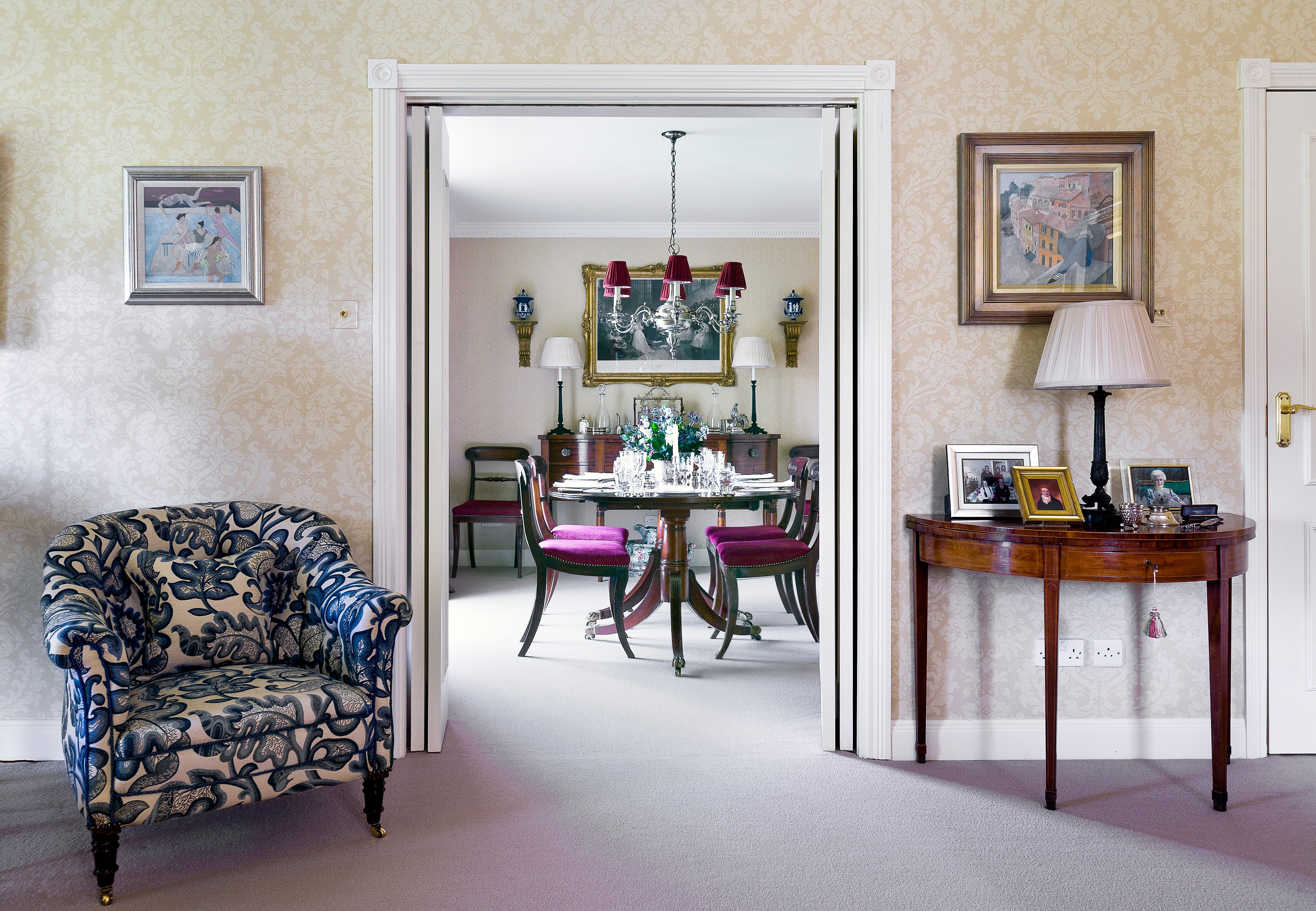 View to dining room