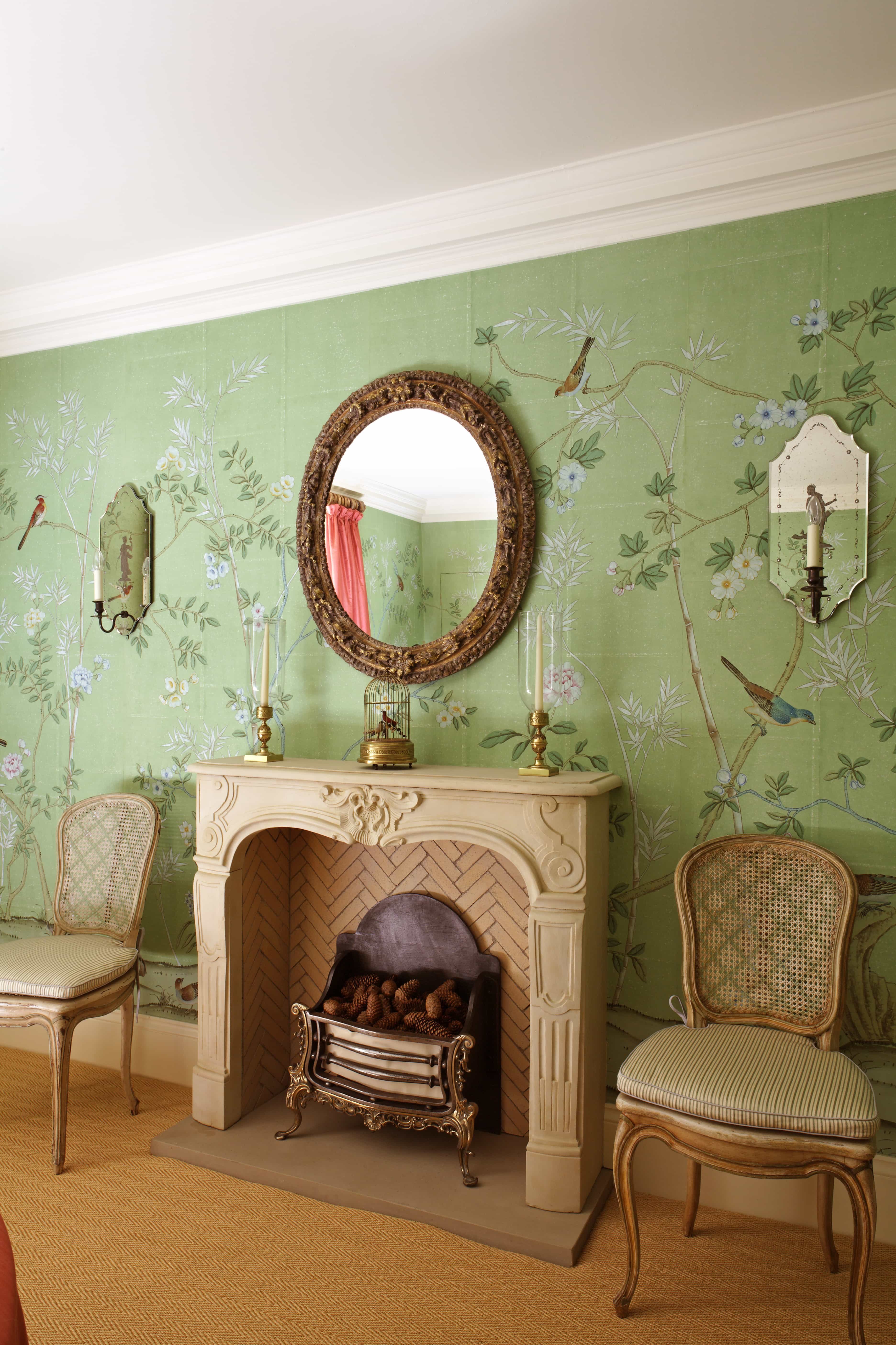 Drawing room fireplace