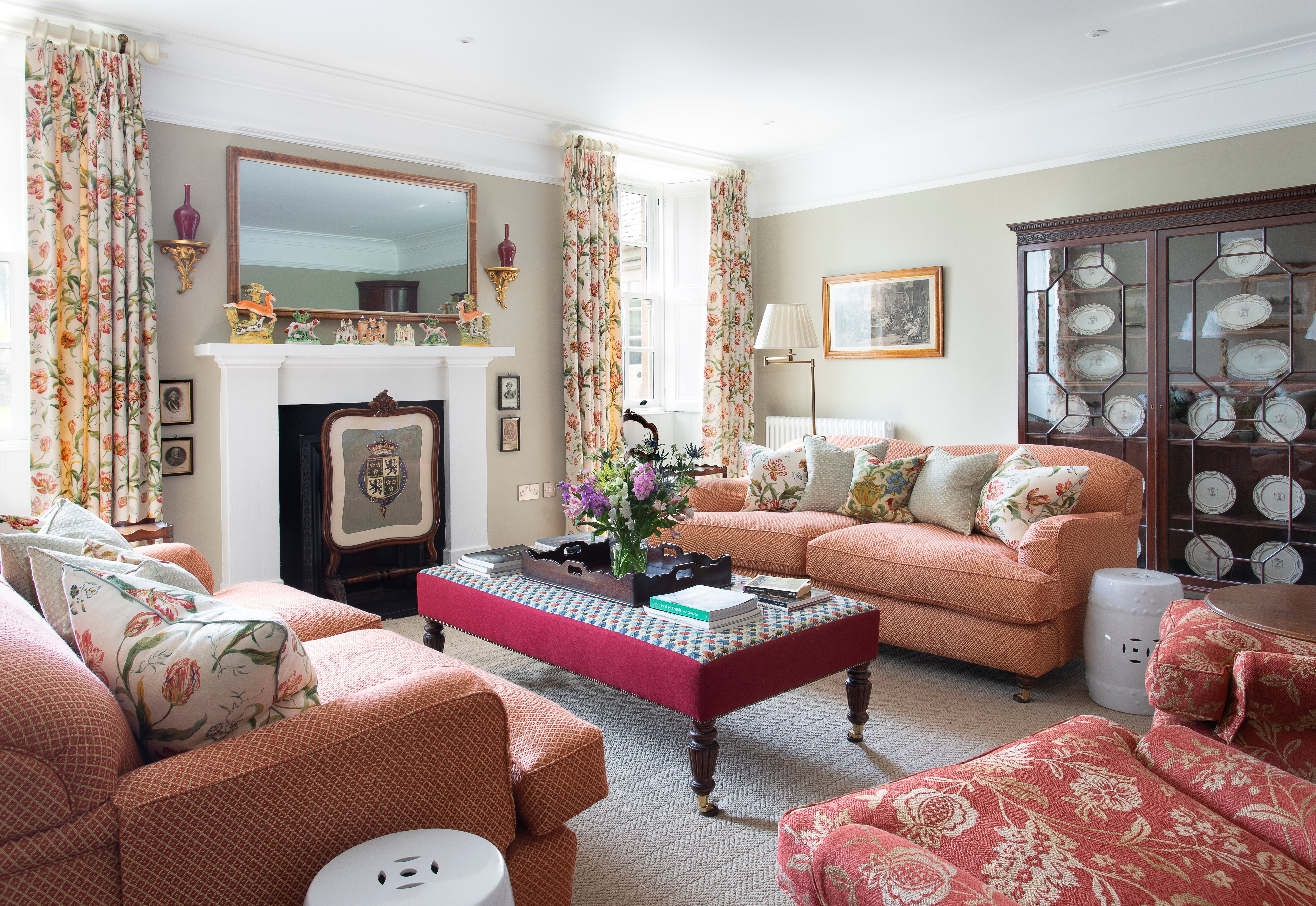 Farmhouse sitting room corner